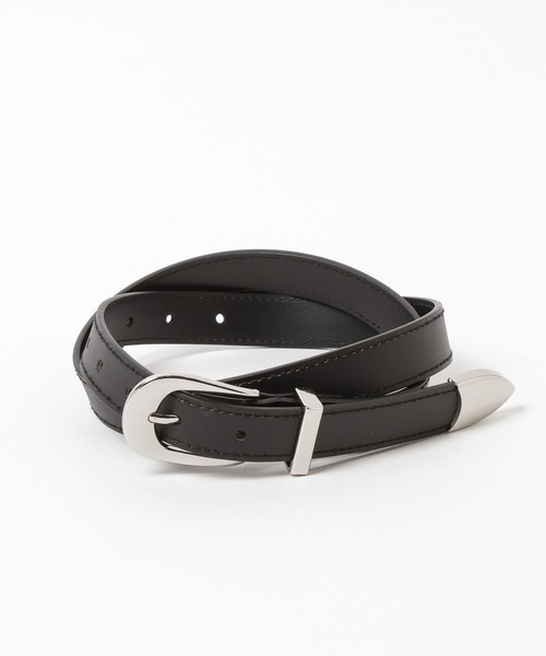 HARE（ハレ）の「【WEB限定】ステッチプレーンベルト(HARE)（ベルト・メンズ・ブラック系その他/ブラック・FREE）」の3枚目の写真