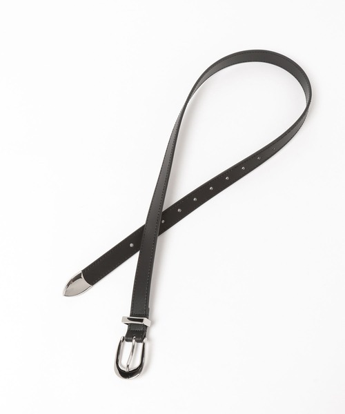 HARE（ハレ）の「【WEB限定】ステッチプレーンベルト(HARE)（ベルト・メンズ・ブラック系その他/ブラック・FREE）」の6枚目の写真