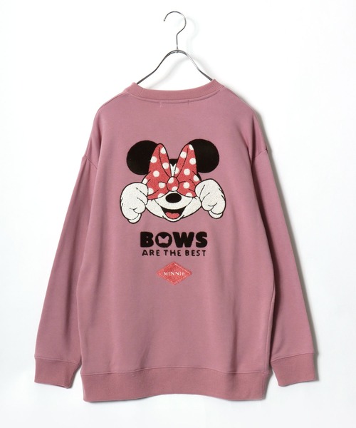 セール】Disney（ディズニー）キャラクタープリント＆サガラ刺繍