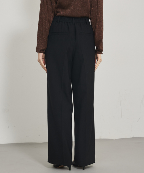 qualite（カリテ）の「TWツイルパンツ（その他パンツ・レディース・ブラック・36/38）」の3枚目の写真
