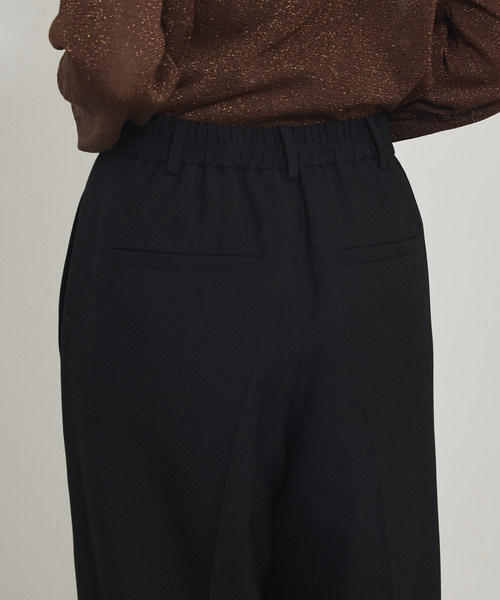 qualite（カリテ）の「TWツイルパンツ（その他パンツ・レディース・ブラック・36/38）」の4枚目の写真