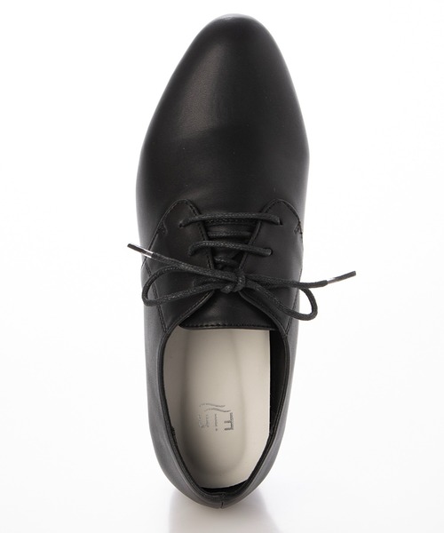Fin（フィン）の「レースアップシューズ【低反発スポンジ入り】（ドレスシューズ・レディース・ブラック/ブラック系その他/アイボリー・24cm/23.5cm/23cm/22.5cm/25cm/24.5cm）」の6枚目の写真