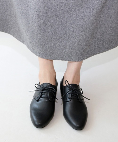 Fin（フィン）の「レースアップシューズ【低反発スポンジ入り】（ドレスシューズ・レディース・ブラック/ブラック系その他/アイボリー・24cm/23.5cm/23cm/22.5cm/25cm/24.5cm）」の16枚目の写真