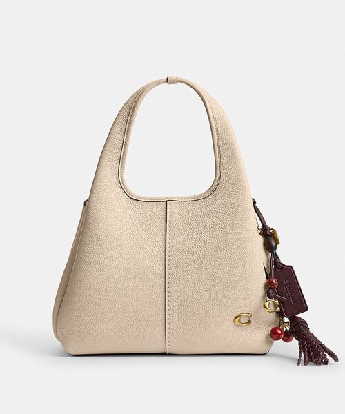 COACH(コーチ)の「チェリー ヘリテージ レザー バッグ チャーム(キーホルダー・レディース・レッド系その他・ONE)」の2枚目の写真