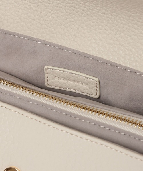 GLOBAL WORK(グローバルワーク)の「スペ軽お財布ショルダー2/580785(ショルダーバッグ・レディース・レッド/ベージュ/ブラック/イエロー/アイボリー・ONE SIZE)」の14枚目の写真