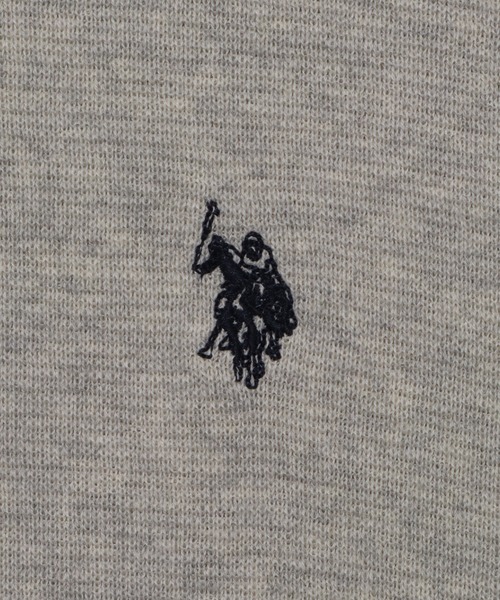 U.S. POLO ASSN.(ユーエスポロアッスン)の「【U.S. POLO ASSN./ユーエスポロアッスン】ロゴ刺繍 スウェットライク クルーネック ニット セーター(ニット/セーター・レディース・モスグリーン/ピンク/オートミール・LL/L/M)」の16枚目の写真