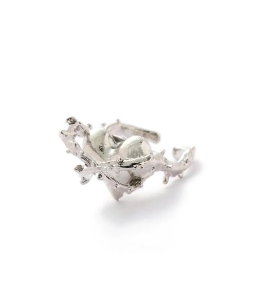 SIS(エスアイエス)の「SIS/エスアイエス/ring ver11(リング・レディース・シルバー/ブラック・F)」の2枚目の写真