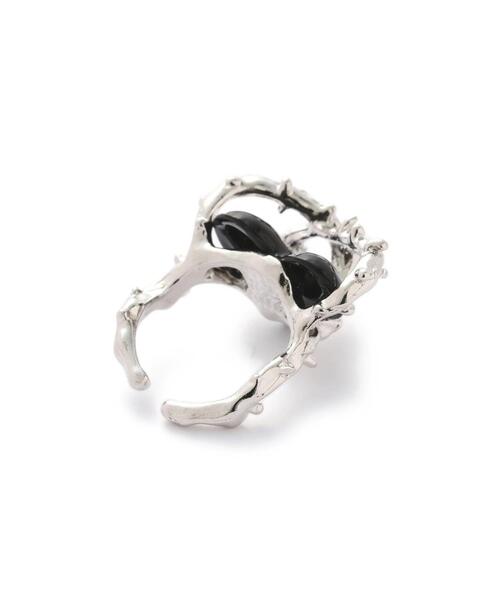 SIS(エスアイエス)の「SIS/エスアイエス/ring ver11(リング・レディース・シルバー/ブラック・F)」の7枚目の写真