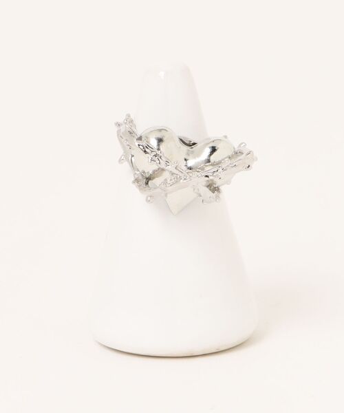 SIS(エスアイエス)の「SIS/エスアイエス/ring ver11(リング・レディース・シルバー/ブラック・F)」の8枚目の写真