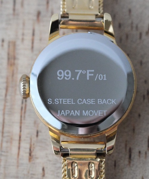 Ability シルバー ステンレス 時計 ability（アビリティ）の「99.7F /ヴィンテージカットガラスメッシュ