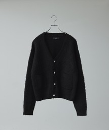 CALLNE(Jl)́yCALLNEz Mohairmix V-neck Shaggyknit Cardigan / wAVlbNVM[jbgJ[fBK(J[fBK/{)