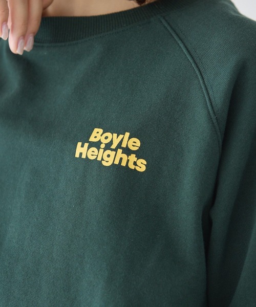 AMERICAN HOLIC(アメリカンホリック)の「サガラ刺繍裏毛プルオーバー(スウェット・レディース・オフホワイト/グリーン/ホワイト系その他・FREE)」の8枚目の写真