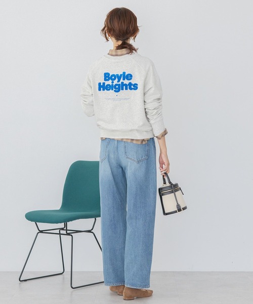 AMERICAN HOLIC(アメリカンホリック)の「サガラ刺繍裏毛プルオーバー(スウェット・レディース・オフホワイト/グリーン/ホワイト系その他・FREE)」の21枚目の写真