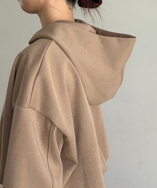 CAPRICIEUX LE'MAGE（カプリシューレマージュ）の「バルーンフーディ（Tシャツ/カットソー・レディース・グレー/ベージュ/ブラウン・FREE）」の18枚目の写真