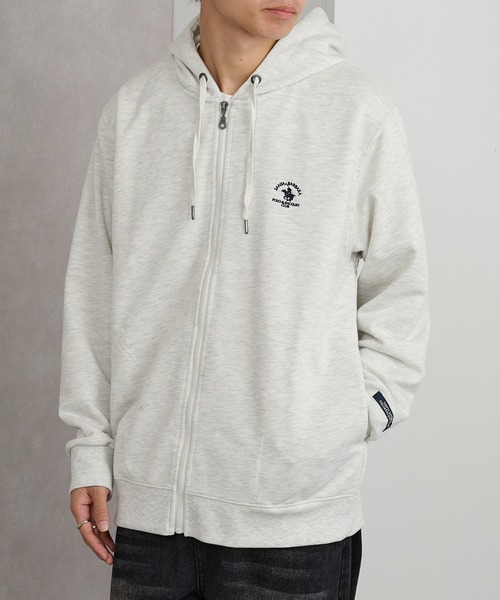 Santa Barbara Polo & Racquet Club(サンタ・バーバラ・ポロ & ラケット・クラブ)の「【SANTA BARBARA】T/C裏毛 フルジップパーカー(パーカー・メンズ・オートミール/グレー/チャコールグレー/ブラック・L/LL/M)」の15枚目の写真