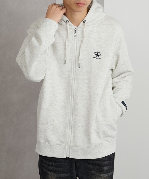 Santa Barbara Polo & Racquet Club(サンタ・バーバラ・ポロ & ラケット・クラブ)の「【SANTA BARBARA】T/C裏毛 フルジップパーカー(パーカー・メンズ・オートミール/グレー/チャコールグレー/ブラック・L/LL/M)」の16枚目の写真