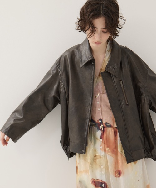 AMERI/アメリ】《STUDIOUS別注》Art Organdy Dress/アートオーガンジー