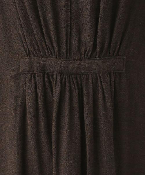 新品 ナチュラルByクリップ Eシャンブレーパフワンピース studio CLIP｜《natural by clip》シャンブレーパフワンピース