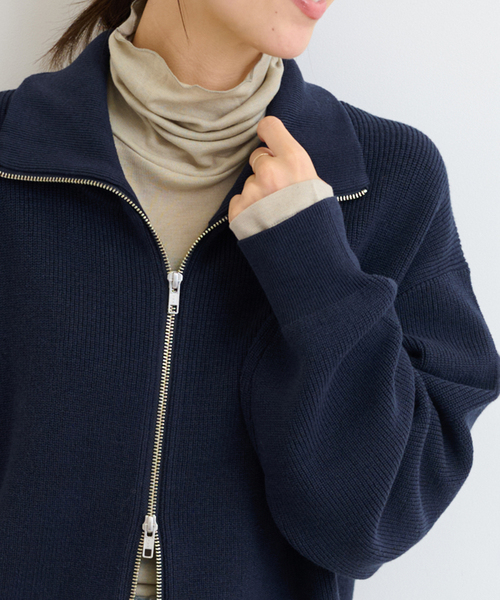 JOURNAL STANDARD relume（ジャーナルスタンダード　レリューム）の「シアータートルプルオーバー（Tシャツ/カットソー・レディース・ブラック/アイボリー/ベージュ・FREE）」の12枚目の写真