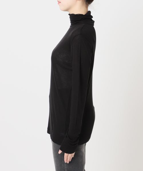 JOURNAL STANDARD relume（ジャーナルスタンダード　レリューム）の「シアータートルプルオーバー（Tシャツ/カットソー・レディース・ブラック/アイボリー/ベージュ・FREE）」の15枚目の写真