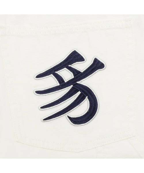 PUMA(プーマ)の「PUMA プーマ メンズ PUMA x BlackEyePatch KANJI ツイル ペインター ショーツ(その他パンツ・メンズ・グリーン系その他/ホワイト・MEDIUM/LARGE/SMALL/X-LARGE)」の7枚目の写真