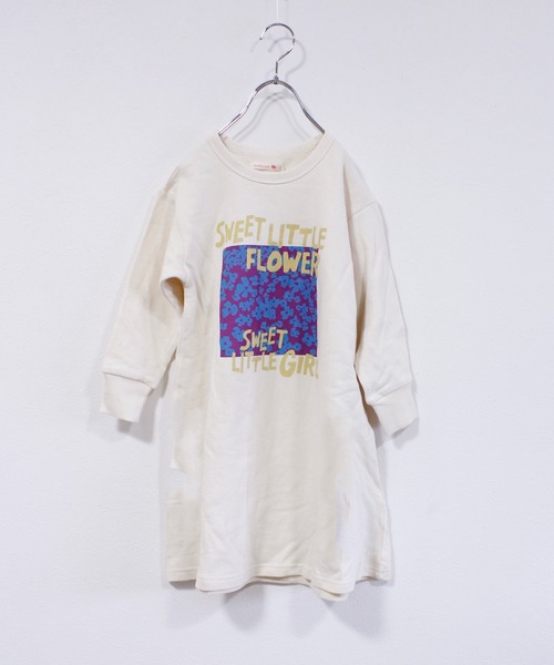 MARKEY'S(マーキーズ)の「2ピース裏毛ワンピース(ワンピース・キッズ・オフホワイト/ブルー/杢グレー・90/100/110/120/130/140/150)」の15枚目の写真