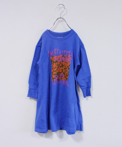 MARKEY'S(マーキーズ)の「2ピース裏毛ワンピース(ワンピース・キッズ・オフホワイト/ブルー/杢グレー・90/100/110/120/130/140/150)」の18枚目の写真