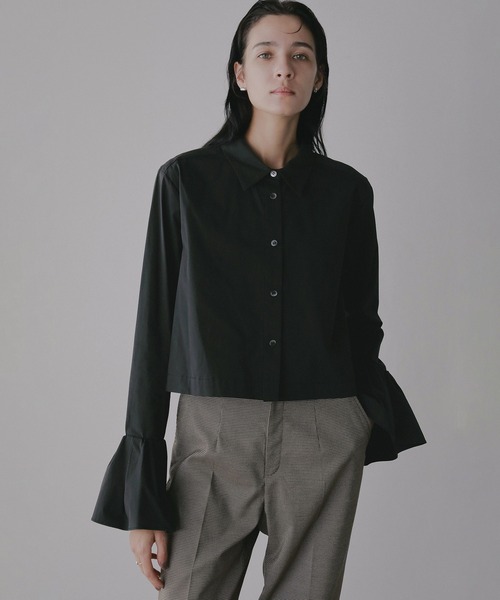 セール】FRILL CUFF SHIRTS（シャツ/ブラウス）｜MANOF（マノフ）の
