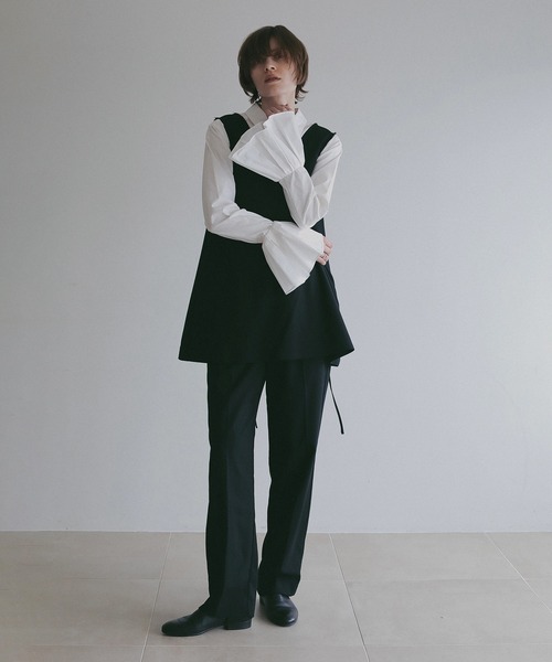 セール】FRILL CUFF SHIRTS（シャツ/ブラウス）｜MANOF（マノフ）の
