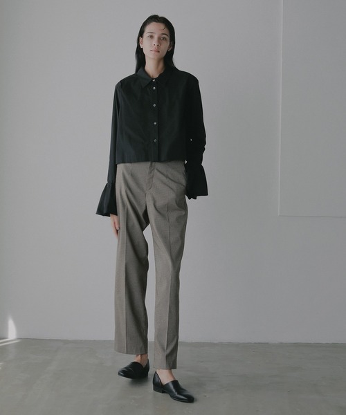 セール】FRILL CUFF SHIRTS（シャツ/ブラウス）｜MANOF（マノフ）の