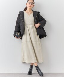 un dix cors | 《着こなしの幅が広がる》前後2WAYピーチスキンステッチワンピース(ワンピース)