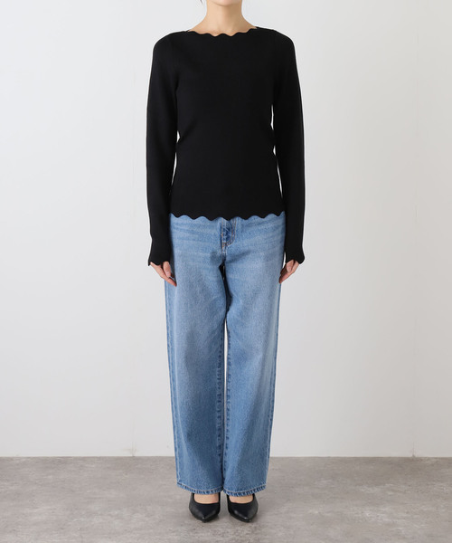 La TOTALITE(ラトータリテ)の「pom AMSTERDAM / ポムアムステルダム BODHI TOP(ニット/セーター・レディース・ブラック/レッド・FREE)」の14枚目の写真