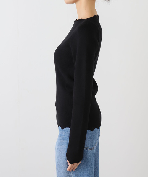 La TOTALITE(ラトータリテ)の「pom AMSTERDAM / ポムアムステルダム BODHI TOP(ニット/セーター・レディース・ブラック/レッド・FREE)」の12枚目の写真