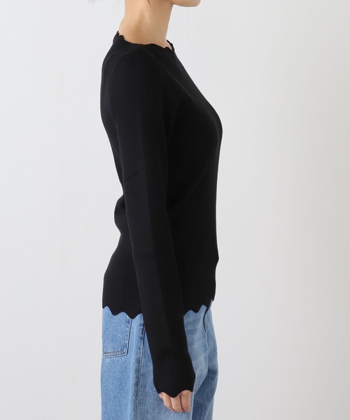 La TOTALITE(ラトータリテ)の「pom AMSTERDAM / ポムアムステルダム BODHI TOP(ニット/セーター・レディース・ブラック/レッド・FREE)」の10枚目の写真