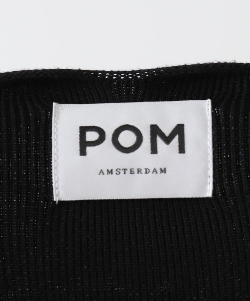 La TOTALITE(ラトータリテ)の「pom AMSTERDAM / ポムアムステルダム BODHI TOP(ニット/セーター・レディース・ブラック/レッド・FREE)」の7枚目の写真