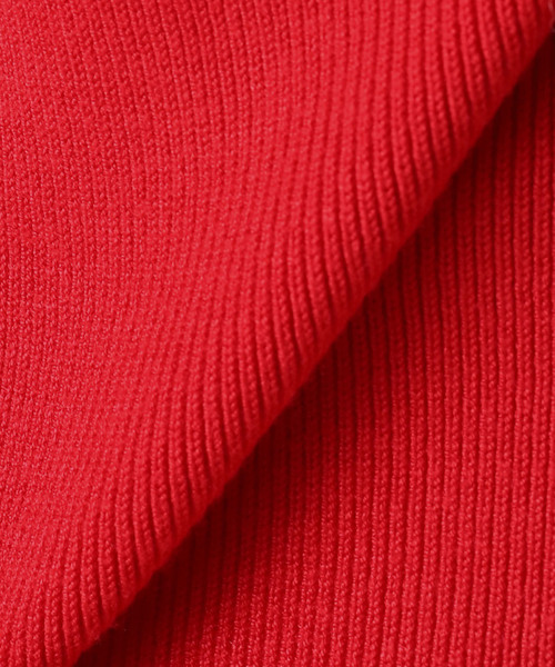La TOTALITE(ラトータリテ)の「pom AMSTERDAM / ポムアムステルダム BODHI TOP(ニット/セーター・レディース・ブラック/レッド・FREE)」の3枚目の写真