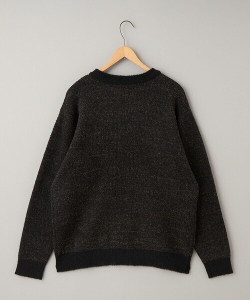 coen（コーエン）の「ショートフェザーニットロゴプルオーバー（ニット/セーター・メンズ・ブラック/ネイビー/ワインレッド/ケリーグリーン・S/M/L/XL）」の9枚目の写真