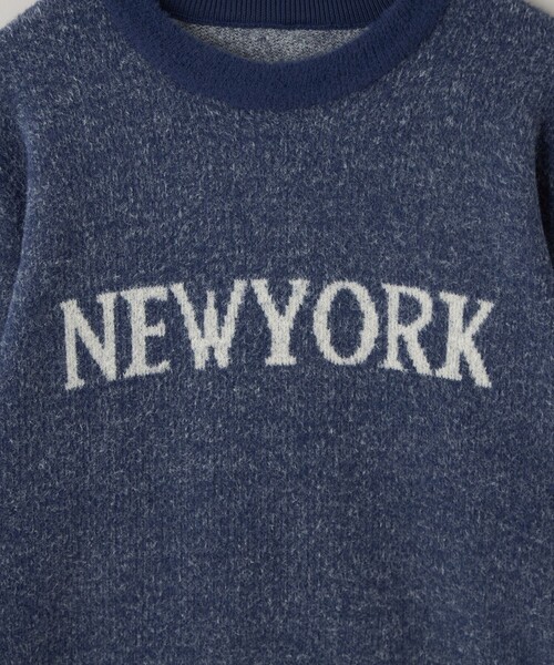 coen（コーエン）の「ショートフェザーニットロゴプルオーバー（ニット/セーター・メンズ・ブラック/ネイビー/ワインレッド/ケリーグリーン・S/M/L/XL）」の17枚目の写真