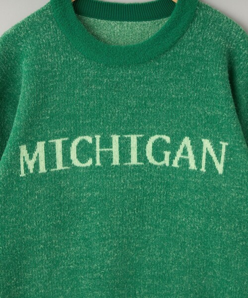 coen（コーエン）の「ショートフェザーニットロゴプルオーバー（ニット/セーター・メンズ・ブラック/ネイビー/ワインレッド/ケリーグリーン・S/M/L/XL）」の19枚目の写真