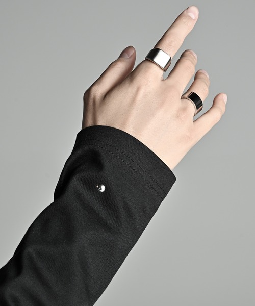 ADRER（アドラー）の「surgical stainless ring / サージカルステンレスリング（リング・メンズ・シルバー系3/シルバー系2/シルバー系4/シルバー系1・18号/16号/14号）」の7枚目の写真