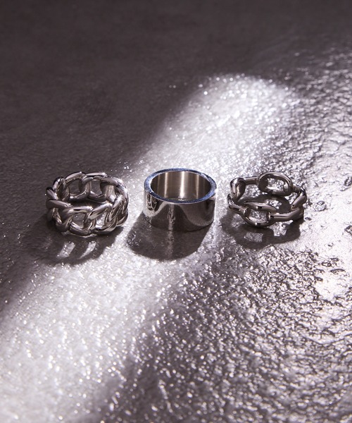 ADRER（アドラー）の「surgical stainless ring / サージカルステンレスリング（リング・メンズ・シルバー系3/シルバー系2/シルバー系4/シルバー系1・18号/16号/14号）」の5枚目の写真