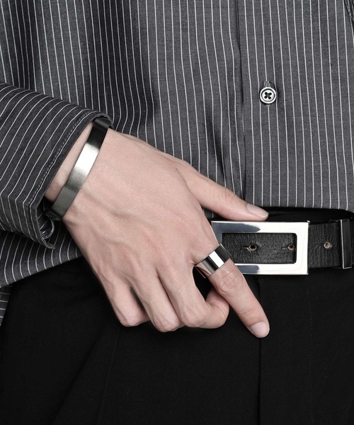 ADRER（アドラー）の「surgical stainless ring / サージカルステンレスリング（リング・メンズ・シルバー系3/シルバー系2/シルバー系4/シルバー系1/シルバー系5・18号/16号/14号）」の21枚目の写真