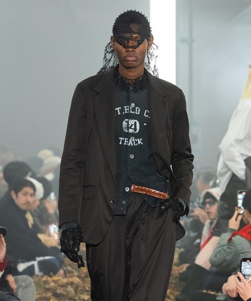KHOKI（コッキ）の「【KHOKI/コッキ】Vintage-effect sweat cardigan（スウェット・メンズ・ブラック・2/3）」の2枚目の写真