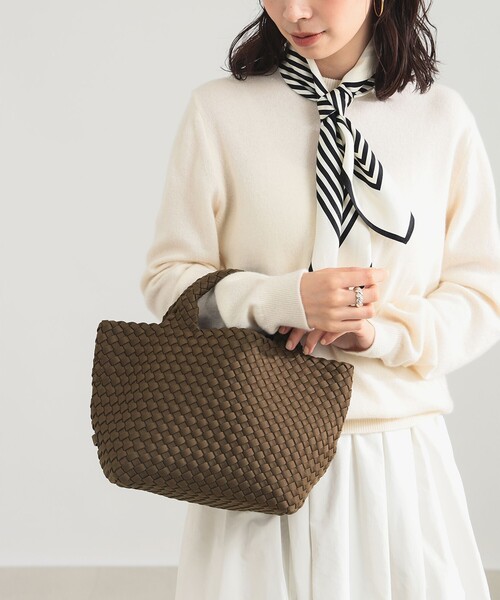 Demi-Luxe BEAMS（デミルクス ビームス）の「NAGHEDI / イントレチャート トートバッグ S（トートバッグ・レディース・ブラック/ブラウン系その他4・ONE SIZE）」の2枚目の写真