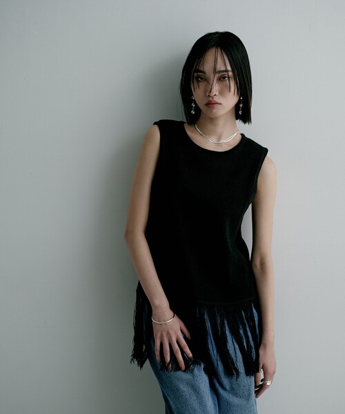 COCOSHNIK ONKITSCH(ココシュニックオンキッチュ)の「シルバー ホロウボールコネクテッドピアス(ピアス(両耳用)・レディース・シルバー・00)」の7枚目の写真