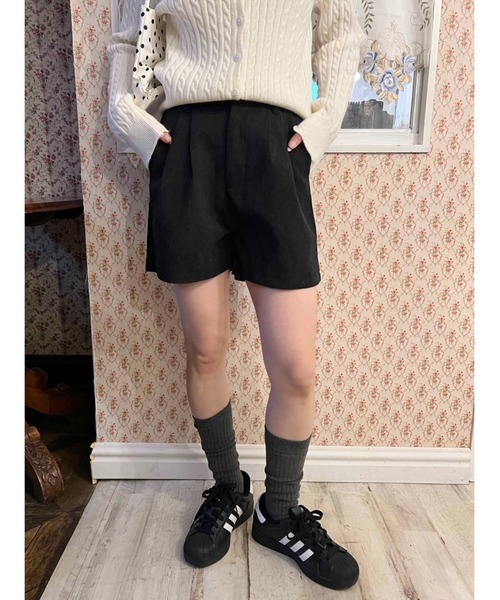 PHILLY（フィリー）の「コーデュロイショートパンツ（その他パンツ・レディース・ブラック/ブラウン・FREE）」の4枚目の写真