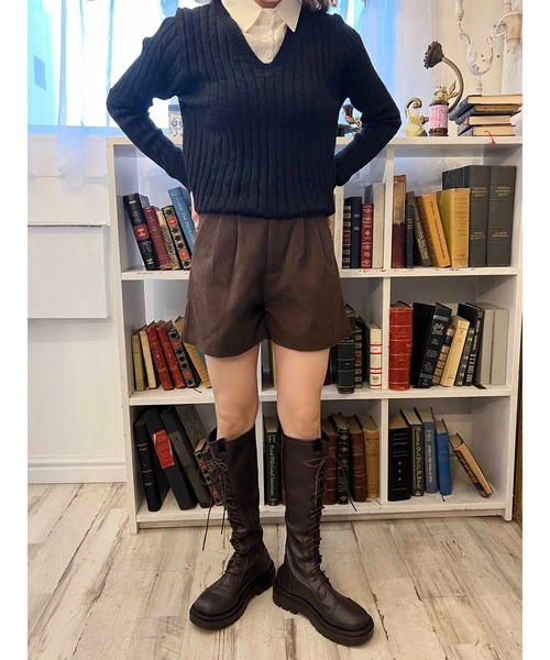 PHILLY（フィリー）の「コーデュロイショートパンツ（その他パンツ・レディース・ブラック/ブラウン・FREE）」の14枚目の写真