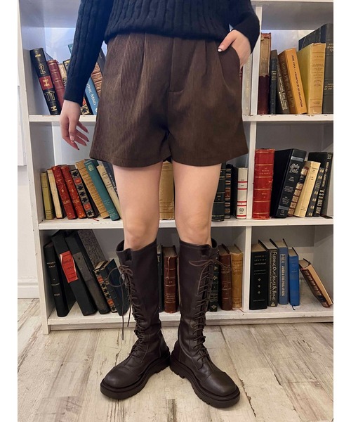 PHILLY（フィリー）の「コーデュロイショートパンツ（その他パンツ・レディース・ブラック/ブラウン・FREE）」の11枚目の写真