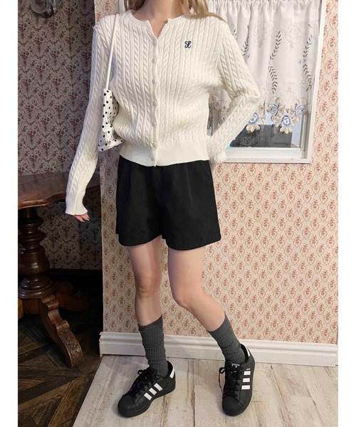 PHILLY（フィリー）の「コーデュロイショートパンツ（その他パンツ・レディース・ブラック/ブラウン・FREE）」の9枚目の写真