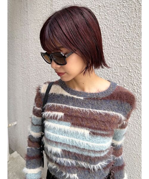 MURUA(ムルーア)の「スクエアレトロサングラス(サングラス・レディース・ブラウン/ブラック・FREE)」の5枚目の写真